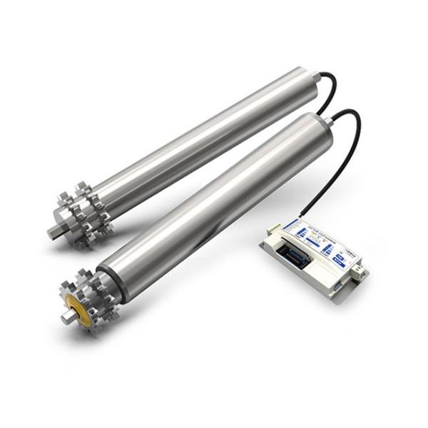 Φ60 100 Вт Двойной приводный ролик с мотором для перевозки тяжелых поддонов