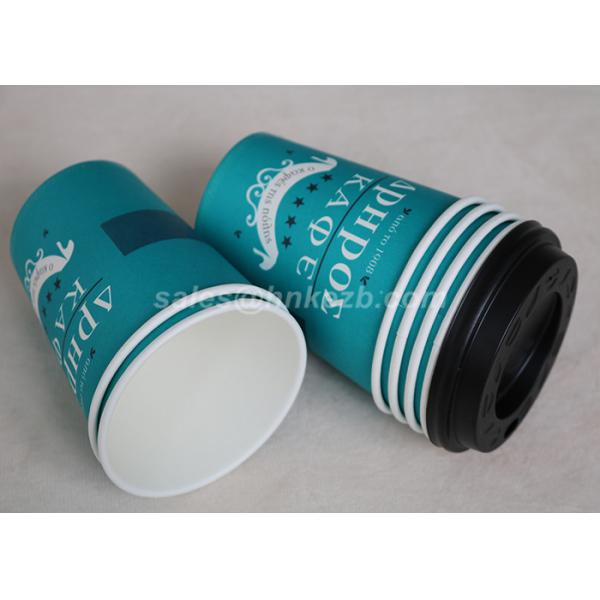 Biodegrade Vending Paper Cups With Dome Lids , Coffee Paper Cups OEM Service