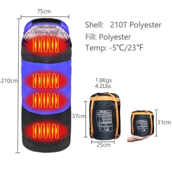 Наружное спасательное оборудование для аварийных ситуаций Отопление аварийный спальный мешок водонепроницаемый
