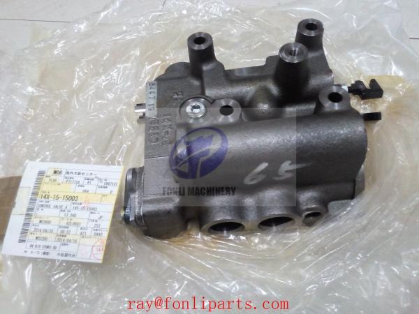 OEM quality komatsu D65 D85 bulldozer transmission control valve  14X-15-15003