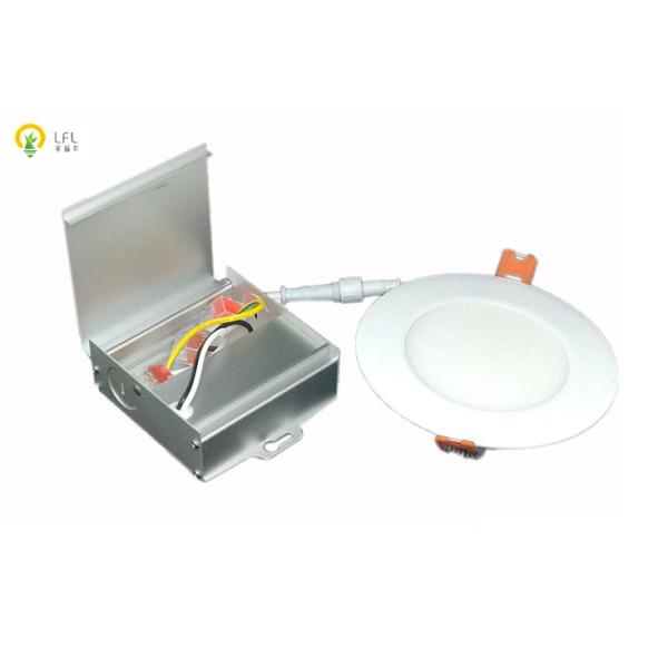 12W 6inch LED Slim Round Panel Downlight For Jewelry Store / Exhibition Hall