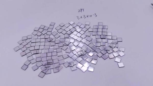3*3*0.3mm Colorless CVD Lab Grown Diamonds Chemical Vapor Deposition Diamond