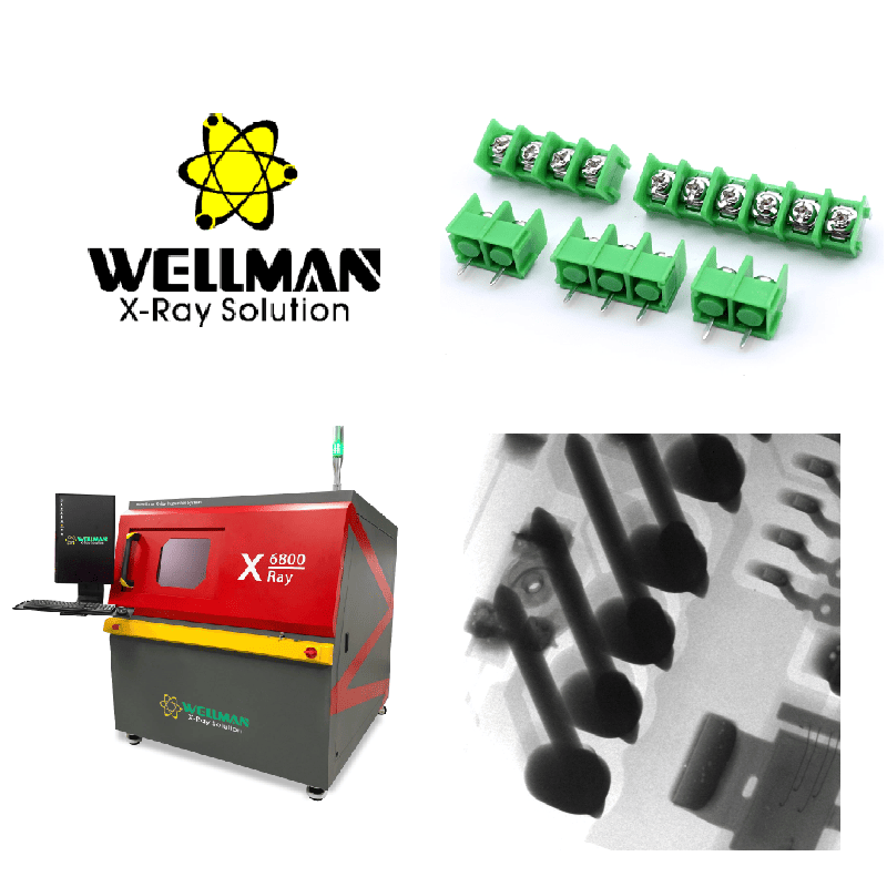 Machine d'inspection de rayons X SMT 1500W 100Kv 4μM haute résolution