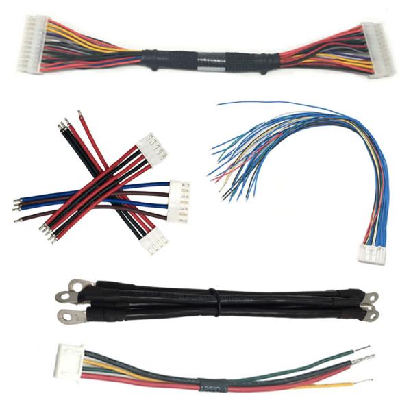 2 Pin-40 Pin RoHS Electric Wire Harness Silica PE PVC Insulation For LED And Automotive