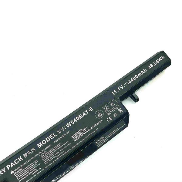 11.1V 4400MAH 6 Cell Laptop Battery W540BAT-6 For Clevo W540EU W54EU