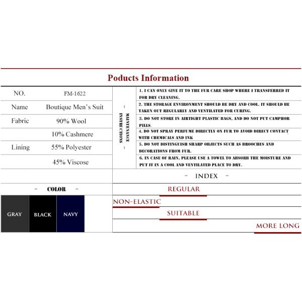 НЕТ Мужское пальто с капюшоном Кашмирный пальто 90% шерсти 10% Кашмирный двойной грудью Средняя длина
