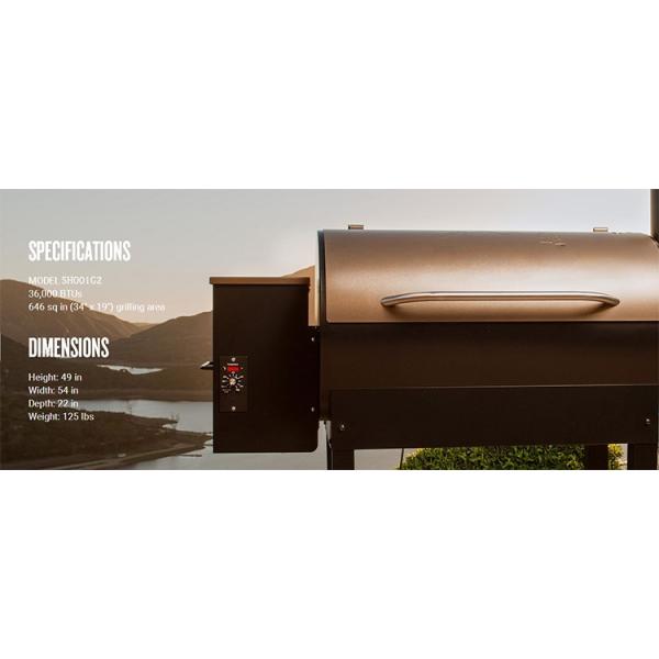 Homemade BBQ Wood Pellet Burning Grills Smoking On Pellet Grill