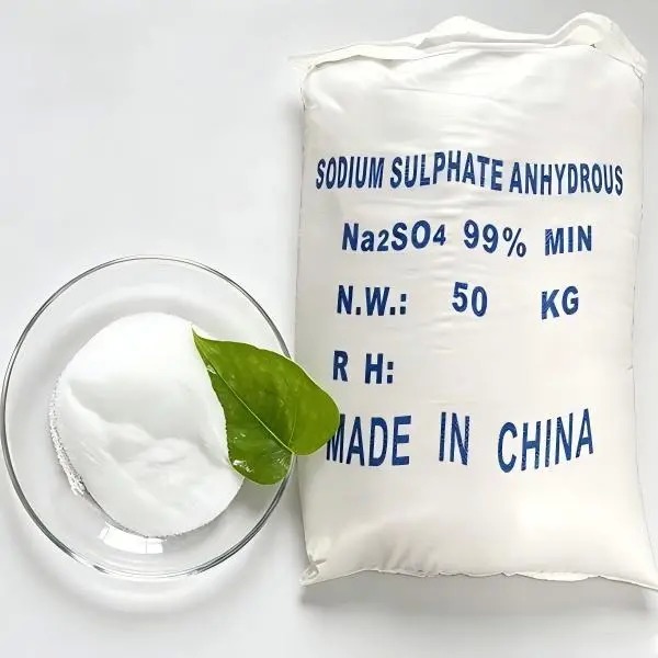 High Purity ≥99.0% Industrial Grade Anhydrous Sodium Sulphate White Powder for Detergent and Glass Industry