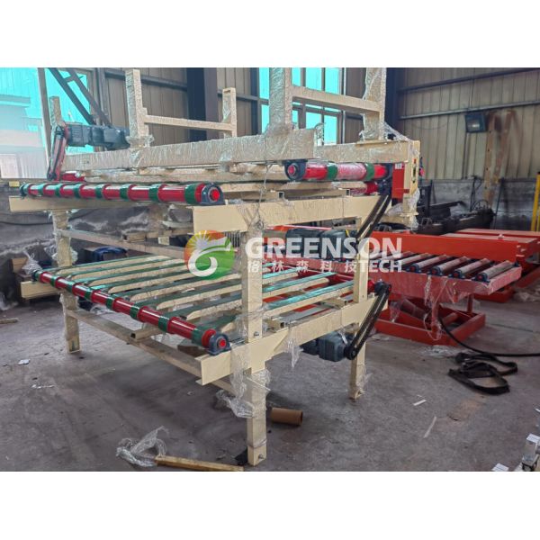 Fully Automatic Gypsum Board Lamination Machine with PLC Control System, 1300mm Max Laminating Width, and 15m/min Speed