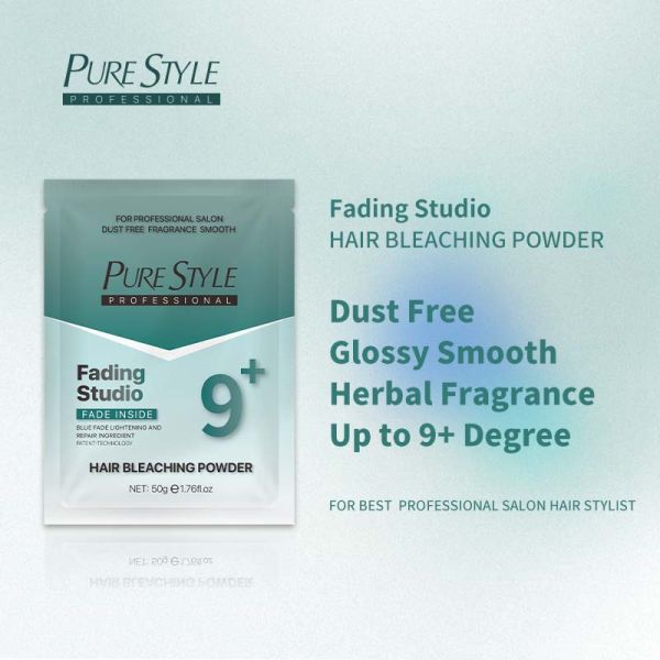 Permanent Hair Bleaching Blue Powder Dust Free 50g For Home