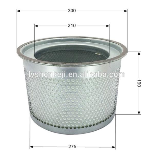 Compresseur d'air en fibre de verre Filtreur de séparateur d'huile et de gaz AS2458