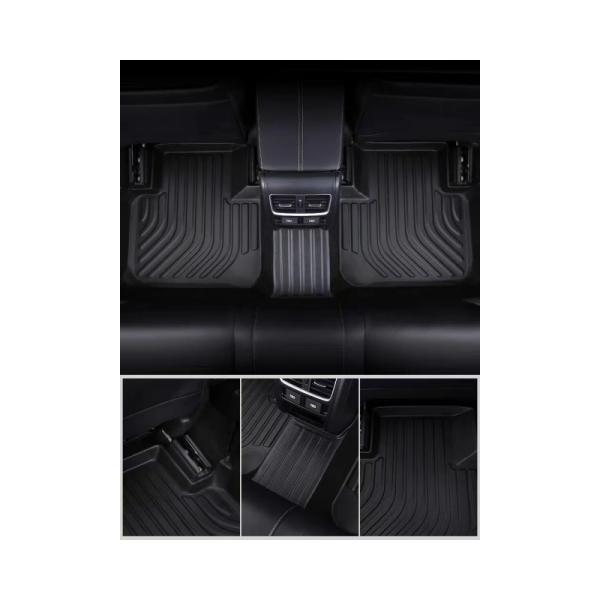 Fully Surrounded Double Anti-Slip Carpet Car Foot Mat for Skyworth EV6 and Skywell ET5