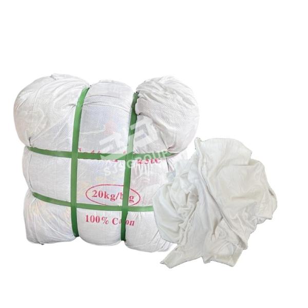 Classifique uma camisa branca Rags de 50kg/Bale 35cm T