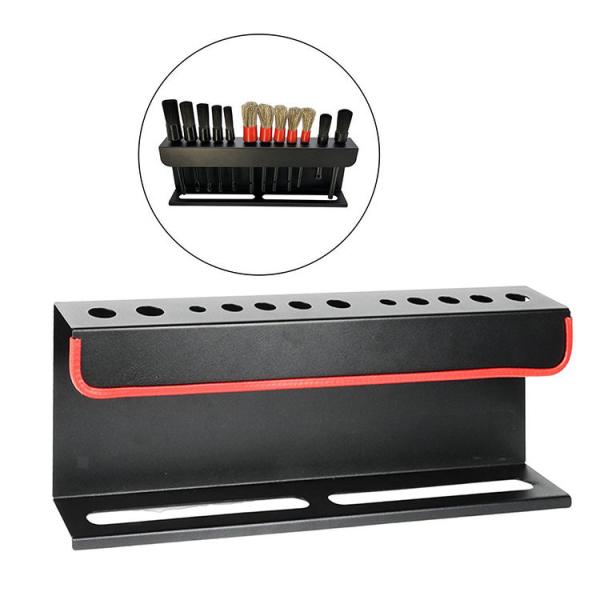 Один уровень 10 отверстий Автомобиль детализация щетка стойка держатель спрей бутылки держатель для дома