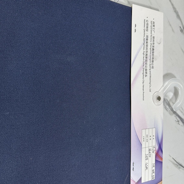 FR Black Fire Retardant Fabric Twill Cotton Woven Plain Oem Fabric