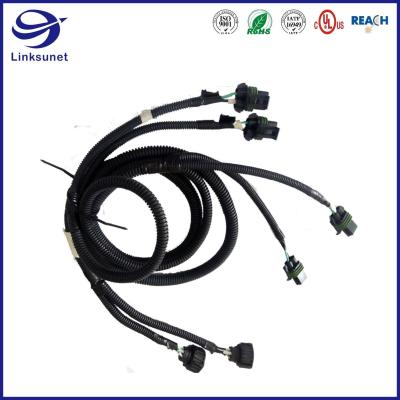 Cablagens do automóvel com bloco 280 de Metri 1 conector do friso do PA da fileira