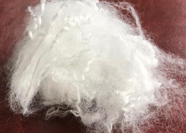100% Virgin Staple Fiber Polyester , Fibre De Polyester 6d X 38mm Good Flexibility
