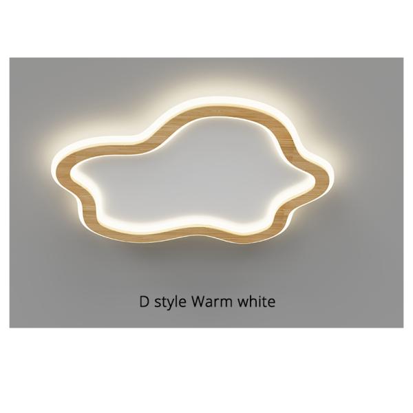 Modern Ceiling Lights Living Room Art dero Cloud round Wooden ceiling lights(WH-WA-50)