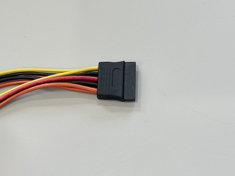 SATA 15Pin Power Connector Y Splitter Cable – 1 to 2 Female Electrical Wire Harness for HDD / SSD / Server Power Distribution