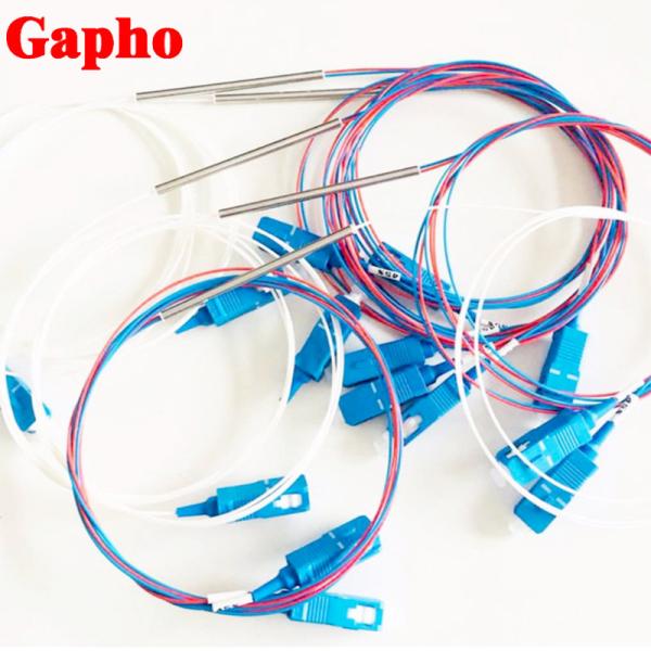 O único acoplador 850/980nm Wideband do modo personalizou o tubo 900um fraco