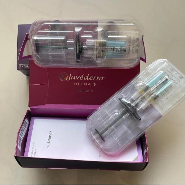 Влагостойкий кожный наполнитель для губ Juvederm с гиалуроновой кислотой Juvederm Ultra 3 Utral 4