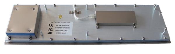 Panel Mount IP67 Dynamic Washable Vandal Proof Stainless Steel Industrial Keyboard