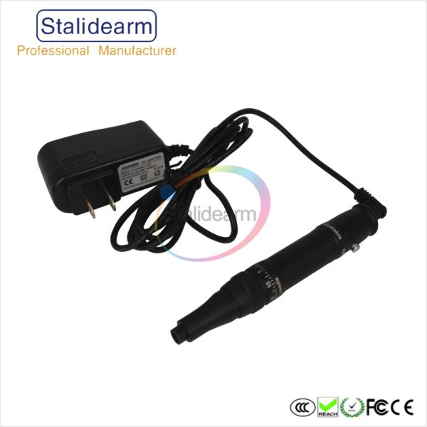 Black Digital Tattoo Microneedling Permanent Makeup Derma Pen With Charger
