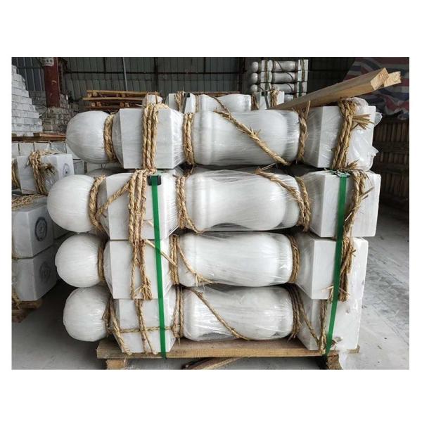 Stair Railings Handrails White Marble Stone Granite Railing Handrail Stone Balustrade