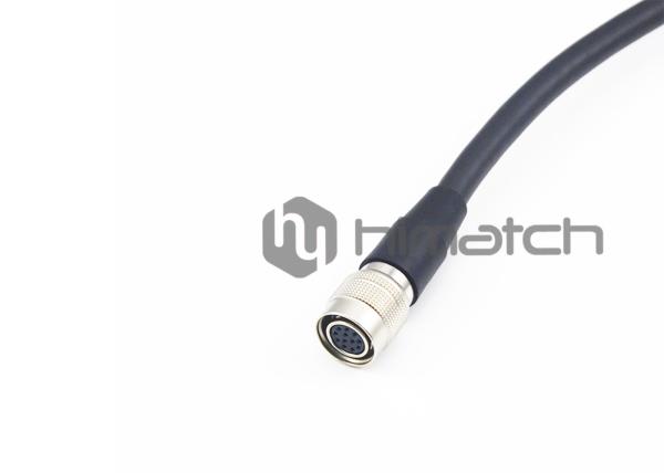 Hirose M12 12Pin Power and IO Cable with Flying Leads for Analog Camera