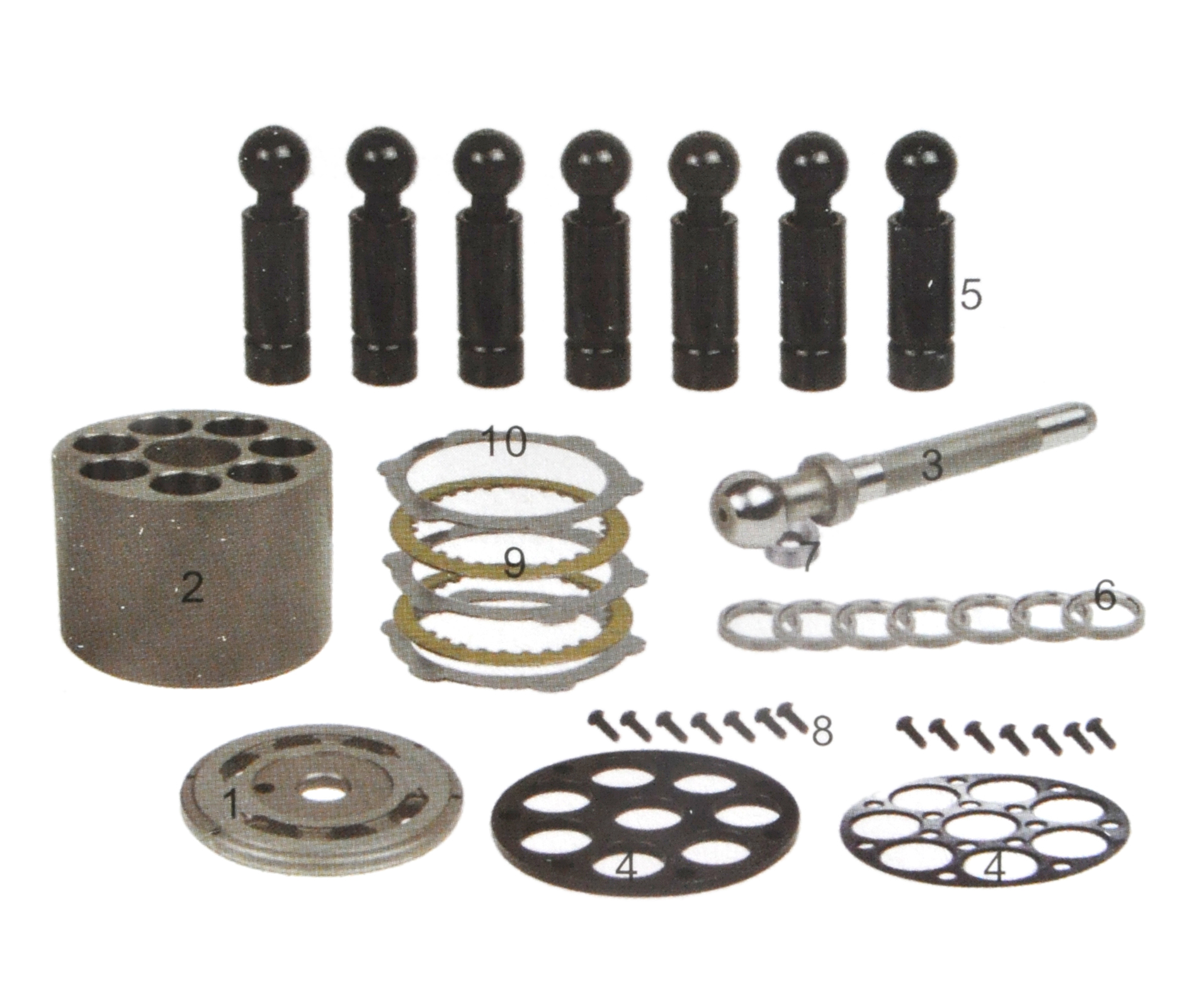 Excavator Hydraulic Parts Swash Plate Assembly Cam Rocker Arm R400-3 Cradle