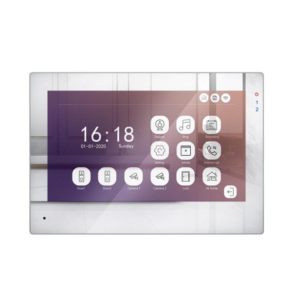 HD 2.0MP Wireless WiFi Video Intercom color video door phone intercom Works with Mobile Phone by APP Tuya