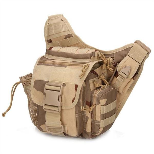 Tactical Shoulder Sling Bag Small Outdoor Chest Pack For Men Traveling, Trekking, Camping, Rover Sling Daypack