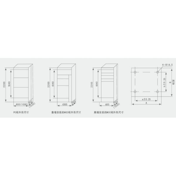 Withdrawable Switchgear 660V распределения силы для управления мотора