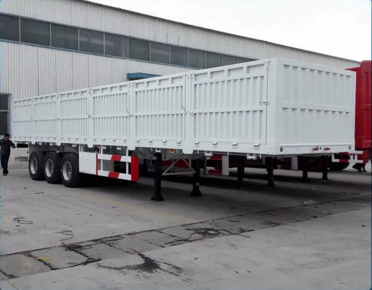 40 Tons 60tons 3 Axles Flatbed Cargo Trailer Durable and Solution for Cargo Transport