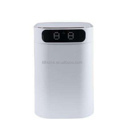 Poubelle électronique de ménage ABS poubelle de salle de bain intelligente portable