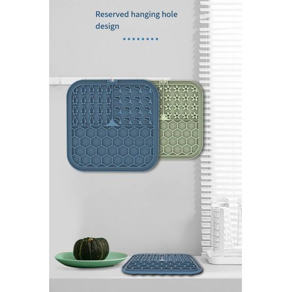 Silicone Suction Cup Licking Pad Cats And Dogs Slow Food Mat For For Food And Water