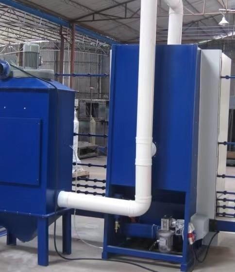 PLC Controlled Vertical Glass Dust-Free Sandblasting Machine for Custom Requirements