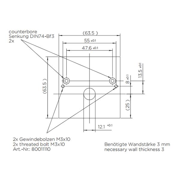 Дренаж конденсата насоса 20251357 Германии Томас перистальтический для газоанализатора