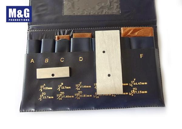 6Pcs 3/8-2-1/4 Adjustable Parallels Set Precision Steel Parallel measurement tool