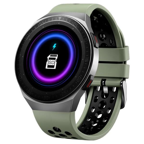 TFT Recording Ip67 Waterproof Smart Bracelet , HRS3300 Running Watch With Music
