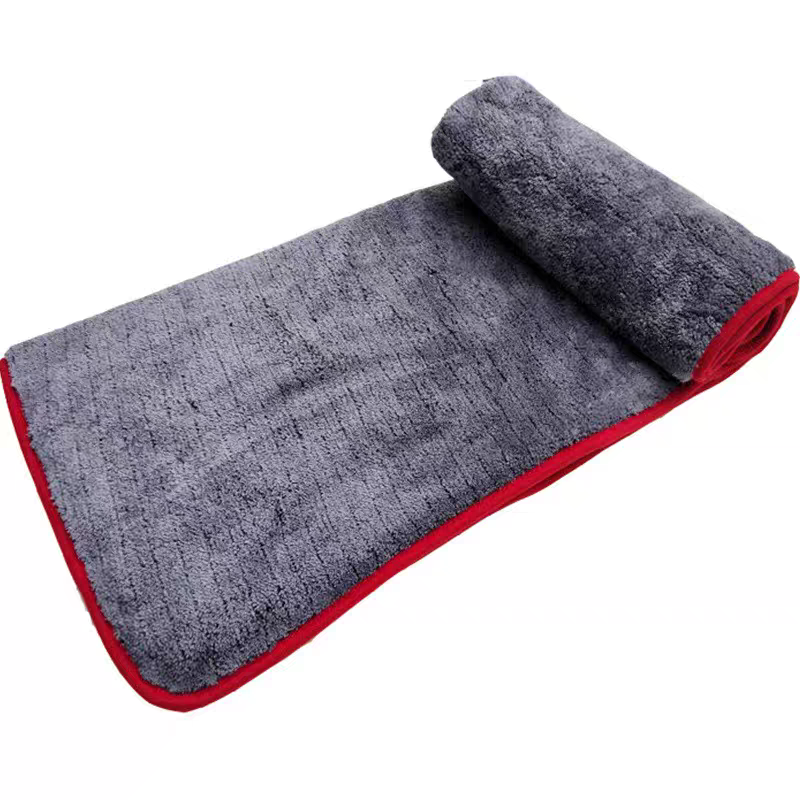 Cationic Coral Fleece Auto Detailing Cloth Water Absorption Microfiber Car Drying Towel