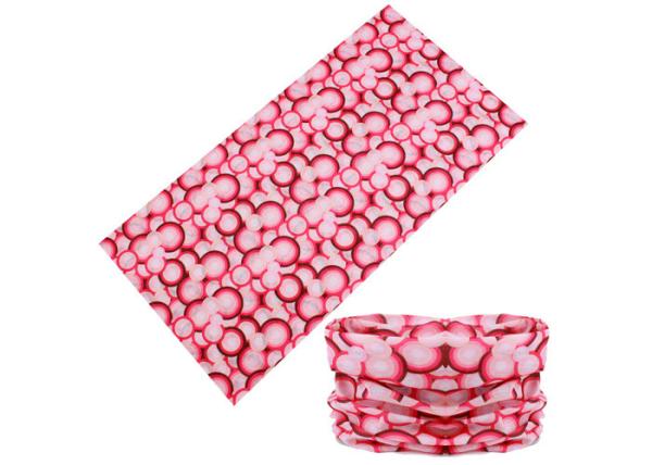 Pink Women Neck Warmer  , Good Flexibility  Original Multifunctional Headwear