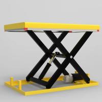 Electric Hydraulic Stationary Scissor Lift 2 - 4 Ton Small Lifting Table