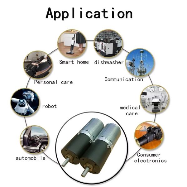 FT-24PGM370 Good Quality Big Torque High Efficiency Transmission Reduction Planetary Gear Motors