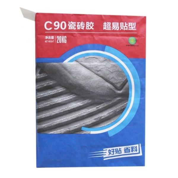 PE Valve Putty Powder 25 Kg Mortar Bag OEM Accepted