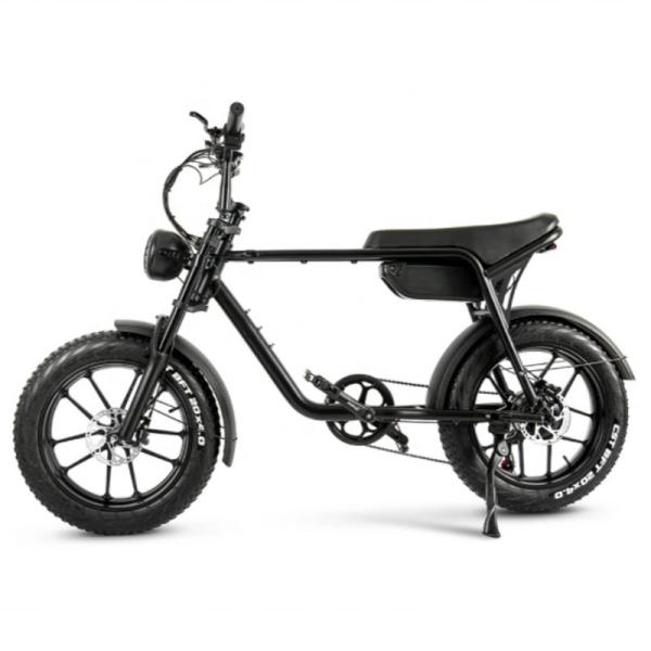 20 Inch Fat Tire Electric Bike 750 Watt Superb 73 Hot Aluminum Alloy Frame 48V 17Ah