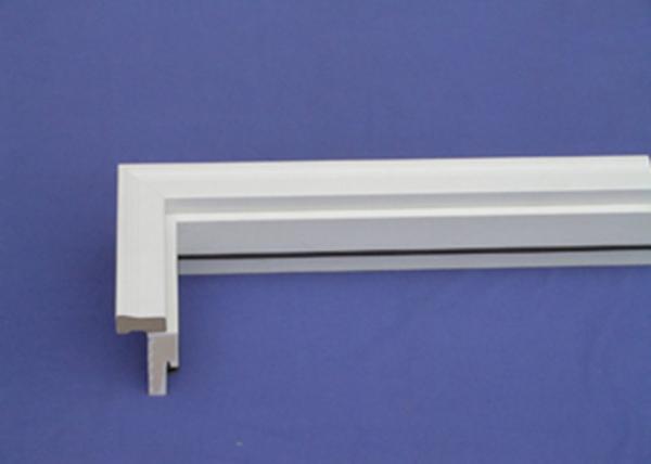 UV-Proof 10ft PVC Decorative Mouldings White Vinyl PVC Mouldings For Home