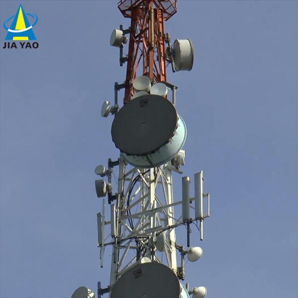 Mast Pylon Angular Iron 3 Legged Telecommunication Angle Steel Tower 20 30 40 45 50 55 60 M