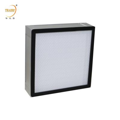 H13 H14 Efficiency Mini Pleat Hepa Air Filter For Ventilation System Or Laminar Flow Hood