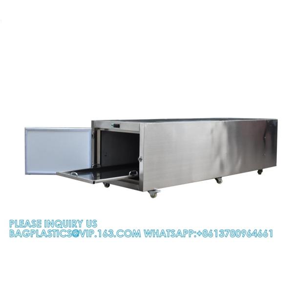 304 Stainless Steel Material 1 Seat Car Transport Morgue Freezer Manufacture Funeral Corpse Storage Cabinet